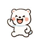 しろまるのかわいいクマスタンプ（個別スタンプ：14）