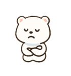 しろまるのかわいいクマスタンプ（個別スタンプ：16）