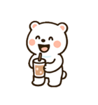 しろまるのかわいいクマスタンプ（個別スタンプ：20）