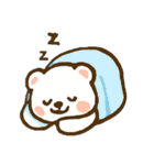 しろまるのかわいいクマスタンプ（個別スタンプ：34）