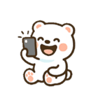 しろまるのかわいいクマスタンプ（個別スタンプ：37）