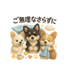 ふわふわコーギーの まごころ便（個別スタンプ：15）