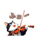 バイオリンねこ（個別スタンプ：19）