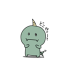 ツノさん。（個別スタンプ：16）