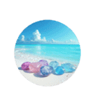 Ocean Gems – 海の宝石（個別スタンプ：1）