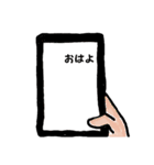 いろいろ あいさつスタンプ（個別スタンプ：31）
