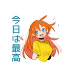 ポップな女の子の飲み会スタンプ（個別スタンプ：12）