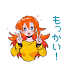 ポップな女の子の飲み会スタンプ（個別スタンプ：18）
