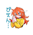 ポップな女の子の飲み会スタンプ（個別スタンプ：23）