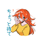 ポップな女の子の飲み会スタンプ（個別スタンプ：31）