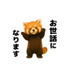 動く！レッサーパンダ2（個別スタンプ：13）