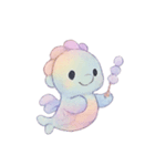 レインボージェリータツノオトシゴ海カーニ（個別スタンプ：3）