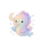 レインボージェリータツノオトシゴ海カーニ（個別スタンプ：4）