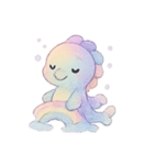 レインボージェリータツノオトシゴ海カーニ（個別スタンプ：14）