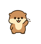 こつめかわうそのひびのきもち（個別スタンプ：2）