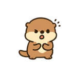 こつめかわうそのひびのきもち（個別スタンプ：3）