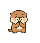 こつめかわうそのひびのきもち（個別スタンプ：8）