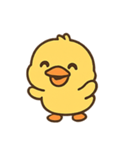 きいろのひよこのごきげん日記（個別スタンプ：1）