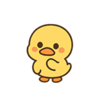 きいろのひよこのごきげん日記（個別スタンプ：4）