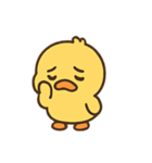 きいろのひよこのごきげん日記（個別スタンプ：5）