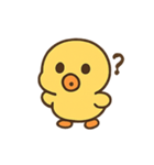 きいろのひよこのごきげん日記（個別スタンプ：11）