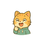 パーカー子猫の楽しいパレード（個別スタンプ：6）