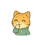 パーカー子猫の楽しいパレード（個別スタンプ：7）