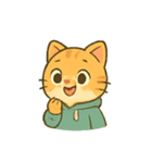 パーカー子猫の楽しいパレード（個別スタンプ：10）