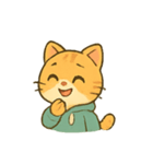 パーカー子猫の楽しいパレード（個別スタンプ：12）