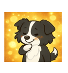 キラキラまじめなボーダーコリー@SFW（個別スタンプ：20）