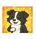 キラキラまじめなボーダーコリー@SFW（個別スタンプ：27）