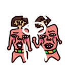 ほうれいマン再び（個別スタンプ：1）
