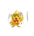 動くネガティブオカメインコ sun（個別スタンプ：4）