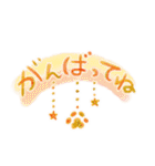 さりげなく彩る✨ぶら下がる肉球さん（個別スタンプ：22）
