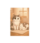 双子の子猫「ゆず＆れもん」日常スタンプ（個別スタンプ：16）