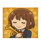 キラキラ全力吹奏楽部@SFW（個別スタンプ：13）