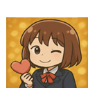 キラキラ全力吹奏楽部@SFW（個別スタンプ：14）