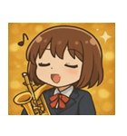 キラキラ全力吹奏楽部@SFW（個別スタンプ：15）
