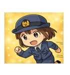 キラキラおまわりさん女子@SFW（個別スタンプ：22）