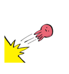 がんばって生きてるたこの襲来（個別スタンプ：22）