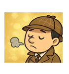 キラキラ名推理たんてい@SFW（個別スタンプ：1）