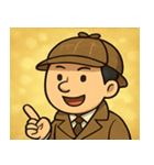 キラキラ名推理たんてい@SFW（個別スタンプ：5）