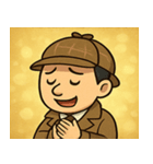 キラキラ名推理たんてい@SFW（個別スタンプ：7）