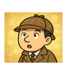 キラキラ名推理たんてい@SFW（個別スタンプ：14）