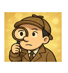 キラキラ名推理たんてい@SFW（個別スタンプ：15）