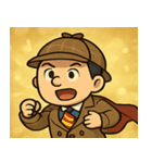 キラキラ名推理たんてい@SFW（個別スタンプ：16）