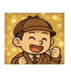 キラキラ名推理たんてい@SFW（個別スタンプ：22）