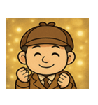 キラキラ名推理たんてい@SFW（個別スタンプ：23）