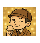 キラキラ名推理たんてい@SFW（個別スタンプ：25）