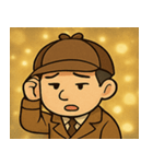 キラキラ名推理たんてい@SFW（個別スタンプ：27）